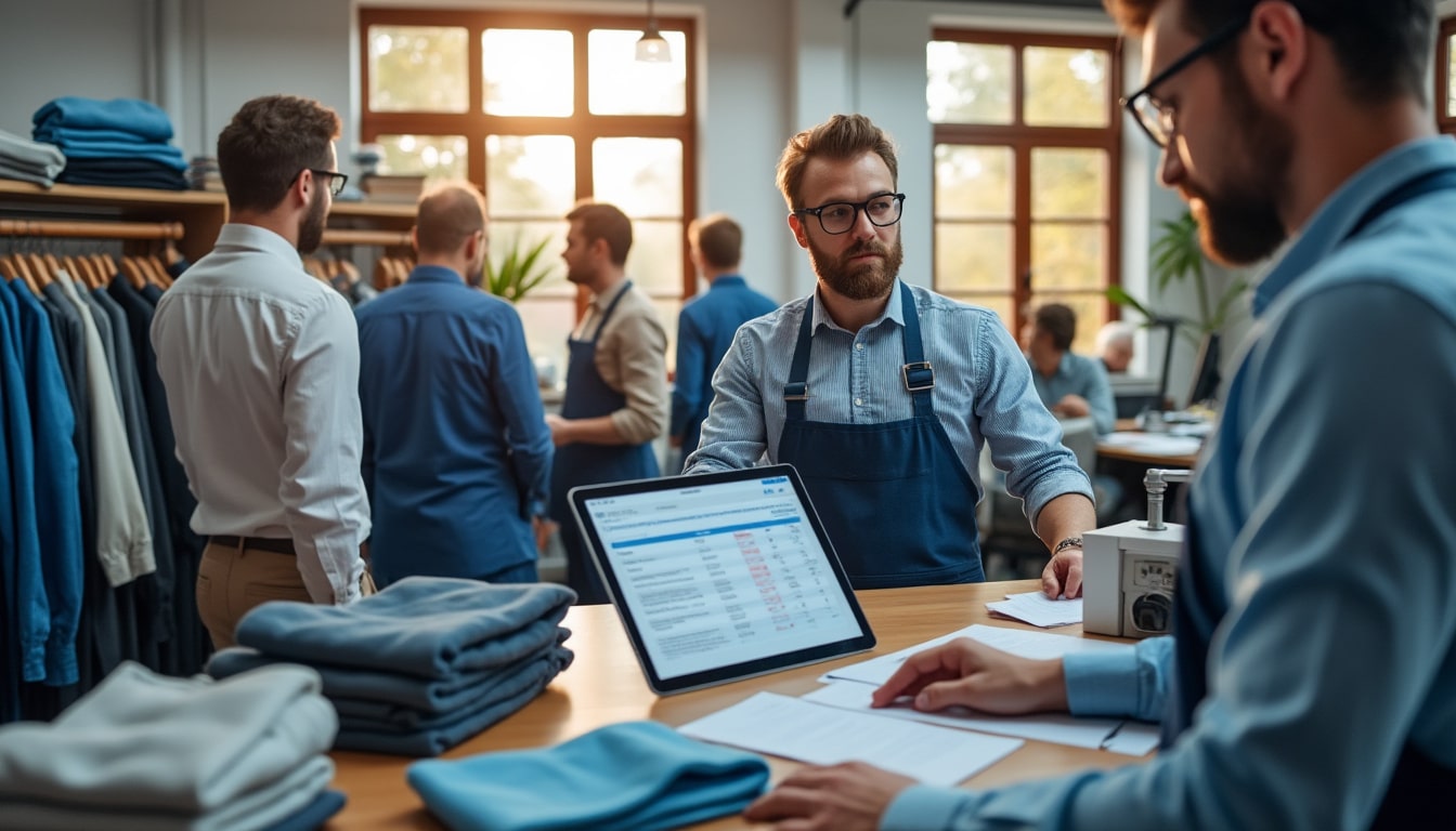 Illustration: Comprendre la notion de compte pour les vêtements de travail en entreprise